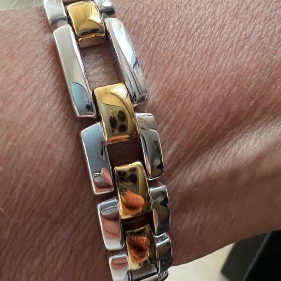 Anne Klein Silver and Gold bracelet watch New with Tags for Sutton Time